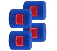 Generisch Lot de 4 bandages de protection souples et flexibles pour les jambes de cheval, pour la compétition, l'entraînement, les excursions, l'entretien de l'écurie