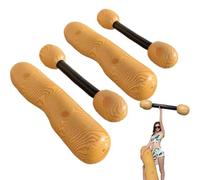 Generisch Lot de 4 flotteurs de bataille | Floats de piscine ventilés - Jouet d'eau flottant gonflable - Jouet flottant en grain de bois - Fête flottante - Jeu de sports nautiques