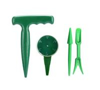 Generisch Lot de 4 outils ménagers en plastique pour semences de jardin - Machine de transplantation de sol - Découpe de graines