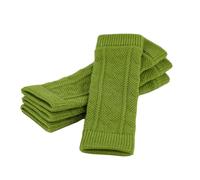Generisch Lot de 4 protections coudières pour chien | Chaussettes tricotées pour pattes de chien | Manchons de protection, patrimoine, soutien du coude et chien blessé ou actif