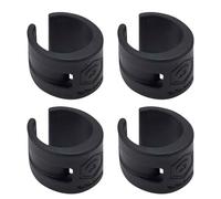 Generisch Lot de 4 protections de base de chaîne de vélo - Protection de cadre robuste pour et vélo de route - Anneaux anti-chaîne - Protection universelle contre les rayures et les clapets de chaîne