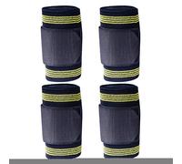 Generisch Lot de 4 rouleaux de bandages pour les jambes, protection sportive élastique, pour l'entraînement vétérinaire, la course ainsi que pour les blessures de la cheville du sabot, de la cheville
