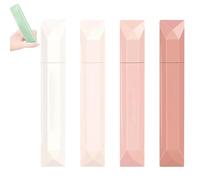 Generisch Lot de 4 stylos à ruban adhésif double face, multi-usages, adhésif sans mesure de précision, pour l'artisanat, l'école et le bureau, rose