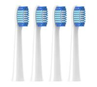 Generisch Lot de 4 têtes de brosse de rechange, compatibles avec Oralb Pulsonic Clean, Braun Oralb Pulsonic Slim