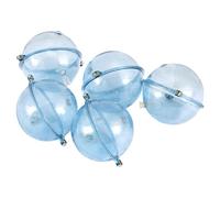 Generisch Lot de 5 flotteurs flottants creux en forme de boule pour poisson-chat - Accessoires de pêche - Pour adultes pêcheurs en eau salée, eau douce, perche, truite, perche bleue, brasse en marbre