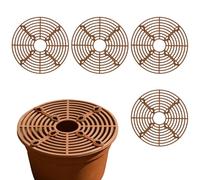 Generisch - Lot de 5 grilles de remplissage rondes, découpables, pour une utilisation avec chats, chiens, animaux, jardinage, mousse, intérieur et extérieur