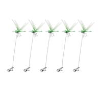 Generisch Lot de 5 pinces à lèvres pour décoration de jardin | Clips réalistes 3D et anti-saeine imperméable pour jardin, festival de décoration de, cosplay cosplay accessoires de cheveux