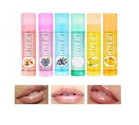 Generisch Lot de 6 baumes à lèvres classiques aux fruits - Saveurs différentes