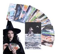 Generisch Lot de 60 cartes Oracle, avec une énergie de rêve pour les cartes d'oracle, découverte spirituelle, compagnon intuitif pour débutants, adultes, adolescents, filles, garçons