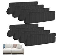 Generisch Lot de 8 butées de jouets de canapé en EVA | Barrière élastique antidérapante sous le lit | Limiteur de meuble pour animaux de compagnie, , chien, chat, salle de jeux, armoire, bureau