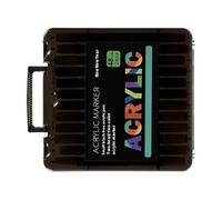 Generisch Lot de marqueurs acryliques - Double pointe - En céramique - Outils de peinture imperméables à séchage rapide - Avec protection contre la décoloration - Pour la conception de chaussures en