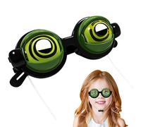 Generisch Lunettes amusantes avec globe oculaire | Lunettes de jeu de rôle amusantes pour cosplay, fêtes costumées, festivals de musique, fêtes à thème, fêtes de famille, bals masqués