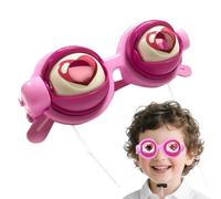 Generisch Lunettes amusantes en forme de globe oculaire - Lunettes de jeu de rôle amusantes pour, adolescents, adultes, créateurs de contenu, fêtes costumées, festivals de musique, fêtes de