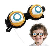 Generisch Lunettes avec design globe oculaire - Lunettes amusantes pour cosplay - Lunettes de jeu de rôle, pour les fêtes costumées, les festivals de musique, les fêtes à thème, les fêtes de famille