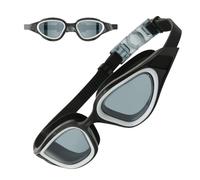 Generisch Lunettes de natation pour adultes - Protection UV - Imperméables - Anti-buée - Confortables - Avec plaquettes nasales réglables - Unisexe - Pour l'entraînement de piscine ou la plongée