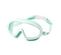 Generisch Lunettes de natation pour , en silicone, anti-buée, vision claire, étanche, grand angle, équipement de plongée pour piscine, parc aquatique