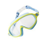 Generisch Lunettes de natation pour jeunes - Protection des yeux - Avec anti-buée - Équipement de plongée transparent et étanche avec verre grand angle - Pour filles - Pour sports de plein air