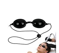 Generisch Lunettes de protection contre la lumière rouge - Lunettes de sécurité avec protection contre la lumière UV - Pour le traitement du visage à la maison pour les soins de la peau et les
