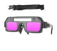 Generisch Lunettes de soudage pour hommes - Lunettes de transpiration solaires antireflet - Trois modes d'éclairage - Design de lentilles Arc confortables - Protection des yeux - Assombrissement
