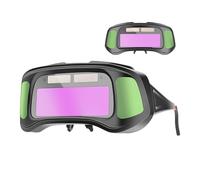 Generisch Lunettes de soudeur | Lunettes de soudeur auto noircissantes - Lunettes de protection anti-éblouissement à énergie solaire pour soudure projet fabrication soudage