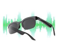 Generisch Lunettes intelligentes, lunettes de audio sans fil, 17 x 6 x 5,6 cm, haut-parleurs intégrés et verres légers protégés contre les UV pour le sport, le travail, l'extérieur