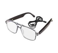 Generisch Lunettes intelligentes, lunettes intelligentes à traduction simultanée, lunettes intelligentes pour homme et femme avec appels vocaux et support vidéo, bleu, Voir description