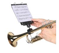 Generisch Lyra pour trompette - Fermeture rapide facile - Pour trompette avec support pour pupitre - Pour défilés, stades, spectacles en plein air, échantillons, scènes, étudiants, musiciens et
