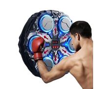 Generisch Machine de boxe à musique - Entraîneur de rythme mural - Équipement de frappe intelligent - Équipement d'entraînement de fitness interactif - Mallette d'accessoires de sport électroniques