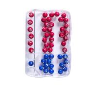 Generisch Machine de loterie - Sélection de numéro de loterie 5 x 2 cm - Sélecteur portable pour loterie - Machine de loterie portable avec boules, sélecteur de chiffres porte-bonheur - Pour adultes