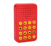 Generisch Machine sonore 2026 - 16 sons hilarants - Pour garçons de 6, 7, 8, 9, 10 ans, garçons de 8 à 13 ans, gadgets cool, adolescents (rouge, 10 x 6 x 2,3 cm)