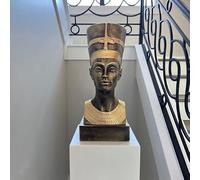 Generisch Magnifique buste de la reine d'Egypte - Néfertiti - Belle décoration - 52 cm.