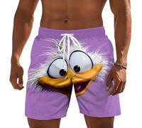 Generisch Maillot de bain amusant pour homme - Avec motif amusant - Maillot de bain amusant avec string - Maillot de bain patriotique pour homme