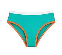 Generisch Maillot de bain bicolore pour fille avec taille élastique douce pour la plage, la piscine, bas d'été confortable de style extérieur, Vert menthe., 2-3 ans