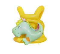 Generisch Maillot de bain gonflable avec motif d'ange, aide à la flottabilité intégrée pour la natation en toute sécurité (jaune, L)