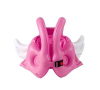 Generisch Maillot de bain gonflable avec motif d'ange, aide à la flottabilité intégrée pour la natation en toute sécurité des filles (L)