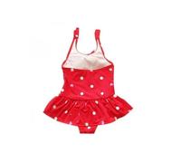 Generisch Maillot de bain pour bébé réutilisable absorbant avec bandeau, rouge, S 15-22斤