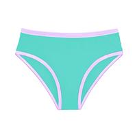 Generisch Maillot de bain pour fille - Respirant et doux - Culottes confortables pour les tout-petits et les adolescents - Multipack - Pour la plage, la piscine, les vacances, bleu ciel, 5-6 ans