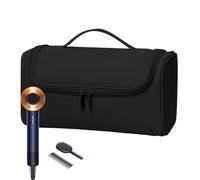 Generisch Mallette pour séchoir équitable - Sac de Transport Compact et | résistant | Sac de rangement étanche pour accessoires de coiffure, kit portable pour , coiffeur, maison, Noir , voir