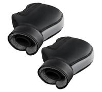 Generisch Manchons de guidon de moto - 26 x 22 cm - Imperméable - Coupe-vent - Thermique - Pour scooter, motoneige, mitaines - Par temps froid