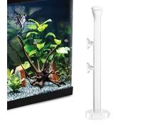 Generisch Mangeoire à crevettes en verre transparent avec bol en verre et ventouses, pour crevettes assemblées, mangeoire pour crevettes, accessoires de réservoir de crevettes