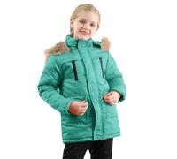 Generisch Manteau à manches longues pour nouveau-né et enfant - Imprimé dessin animé, vert, 5-6 ans