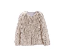 Generisch Manteau d'hiver pour bébé fille - Veste épaisse et chaude - Vêtement d'extérieur pour adulte, gris, 3-4 ans
