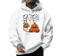 Generisch Manteau gothique pour femme - Sweat à capuche - Tenue punk - Hiver - Impression lune - Veste de transition - Streetwear - Sweat à capuche - Halloween - Cardigan - Costume steampunk