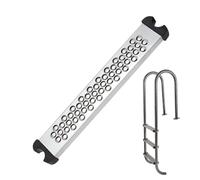 Generisch Marches de rechange pour échelle de piscine enterrée - En acier inoxydable - Résistantes - Pour une utilisation en extérieur - Accessoire de pédale