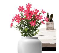 Generisch Marguerites artificielles décoratives - Fleurs artificielles décoratives pour chambre à coucher, bureau et décoration de table comme décoration de fleurs sauvages