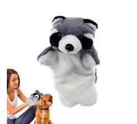 Generisch Marionnettes à Main Animaux - Toile en Peluche Moyenne 25x15cm | Figurine de lutteur Souple Doublure Rembourrée Jeu Interactif, Résistance aux Morsures | -Jouet d'Exercice, Bondage Intérieur
