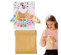 Generisch Marqueur au crochet - Marqueur pour crochet et tissage - Avec compteur de rangées, numéroté ou avec lettres anglaises - Accessoires amovibles pour le travail de perles, la fabrication de