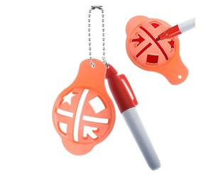 Generisch Marqueur de golf - Petit indicateur de position de balle pour mettre des verts, outil de visibilité claire pour marquer l'emplacement de la balle, accessoire de golf utile pour pratiquer les