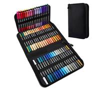 Generisch Marqueurs acryliques - 72 couleurs pour peindre et dessiner - Crayons de couleur pour peinture sur toile, bois, métal, verre, céramique, pierre, activités pour enfants, école, maison, bureau