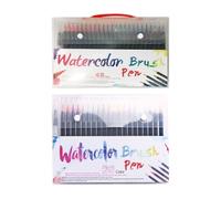 Generisch Marqueurs d'art pour adultes pour enfants, marqueurs de peinture flexibles pour magazines, carnets de croquis, artisanat et projets créatifs